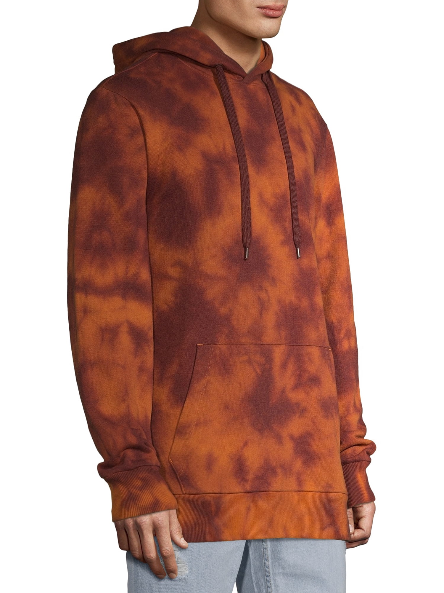 No Boundaries Men's and Big Men's Fleece Hoodie, up to Size 3XL