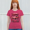 thumbnail image 4 of Ford Mustang Poster 1968 1969 1971 T-Shirt Legendary Performance American Classic Muscle Car Licensed Women's Tee, 4 of 7
