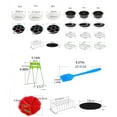 thumbnail image 4 of LUXRISEON Air Fryer Accessories Set for 3.7-5.3 QT 8 Pieces for Gowise Phillips and Cozyna Air Fryer (6-8 inches 12 pcs), 4 of 11
