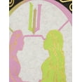 thumbnail image 4 of Wicked Elphaba Glinda Fleece Drop Shoulder Pullover Hoodie Toddler to Big Kid, 4 of 4