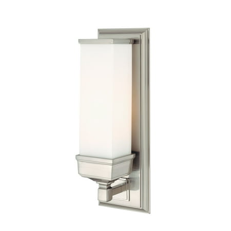 

Hudson Valley Lighting 471 Everett 1 Light 14 Tall Bathroom Sconce - Nickel