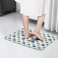 thumbnail image 4 of Monochrome Dinosaur Silhouette Flannel Non Slip Door Rugs,Washable Door Mats Indoor,Decorative Door Mats,Dirt-Resistant and Absorbent Doormat for Entrance,Bedroom,Kitchen,Bathroom,23.5"x16", 4 of 5