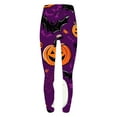 thumbnail image 4 of Halloween Leggings for Women 2025 Fashion Grahpic Printed High Waist Womens Leggings Stretchy Yoga Pants, 4 of 6