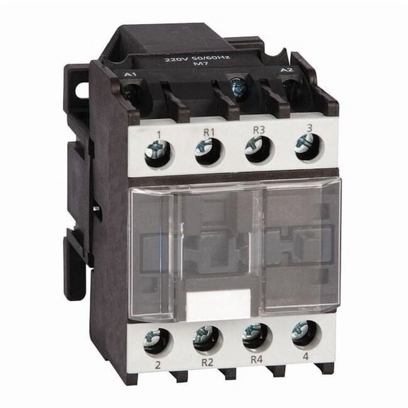 IEC Magnetic Contactor, No Auxiliary Contacts, 24V AC, 4 P, Non-Reversing