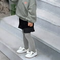 thumbnail image 4 of Ltctricy Girls' Tights Toddler Baby Soft Cotton Stretchy Slim Pantyhose Pants Stocking Footed Leggings Infant Newborn Clothes(Gray,3-4 Years), 4 of 7