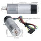 thumbnail image 3 of DC Geared Motor with Encoder Speed Measuring Signal Feedback Smart Car Dedicated JGA25?371DC12V 35RPM, 3 of 5