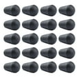 thumbnail image 4 of Tachiuwa 20 Pieces Toggle Clips Cord Ends Bell Stoppers for Bag Paracord Backpack Lanyard Black, 4 of 9