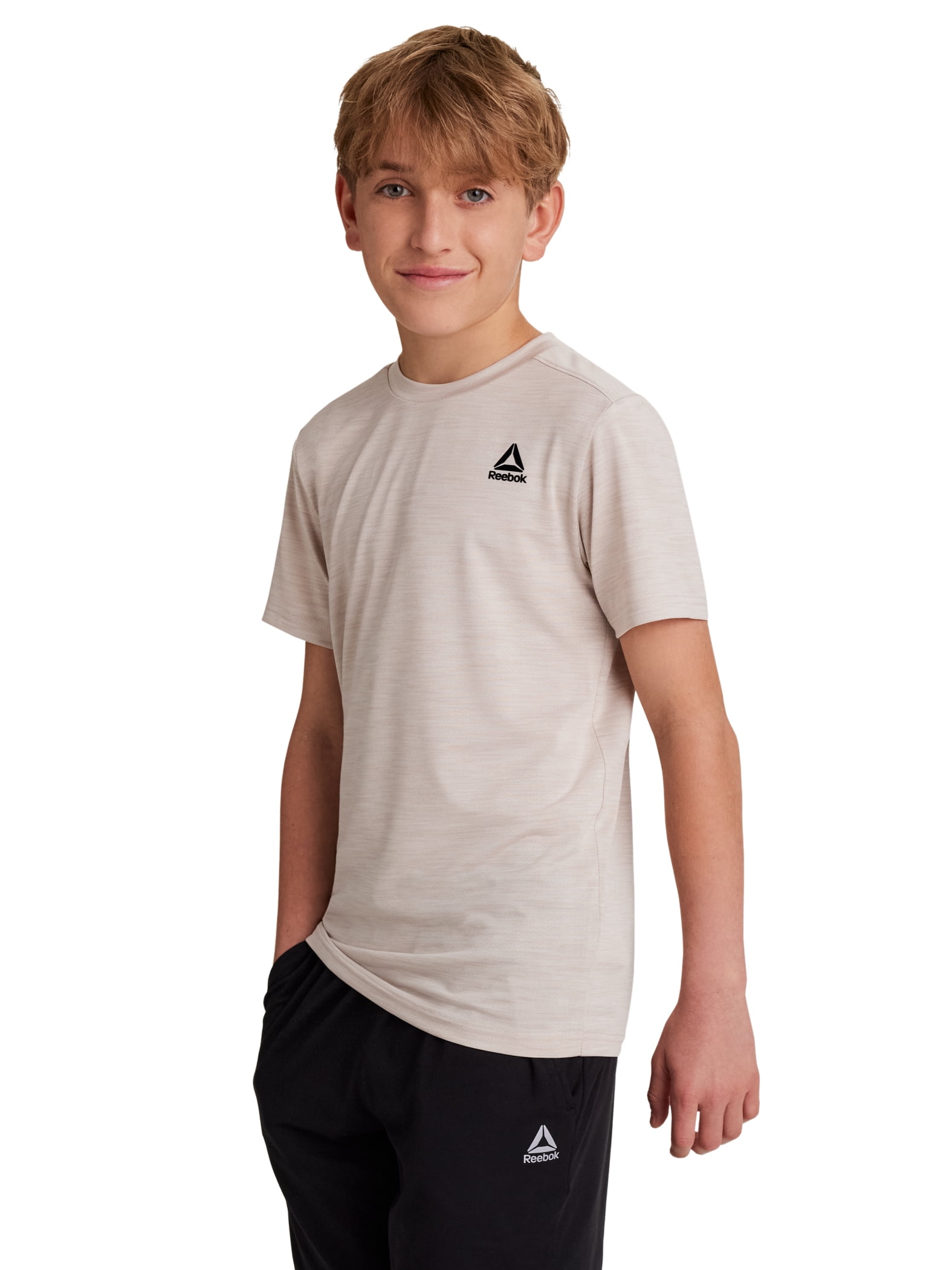 Reebok Boy's Athletic Stride 2-Pack Performance T-Shirt, Sizes 4-18