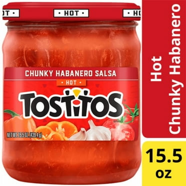 Tostitos Hot Chunky Habanero Salsa Dip