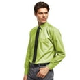 thumbnail image 2 of Premier Mens Premier Poplin Long-Sleeved Formal Shirt, 2 of 4