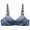 Blue, variant on BVOFAR Full Coverage Bras for Women Push Up Wireless Bra Comfortable Breathable Padded Bralette 2025