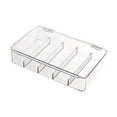 thumbnail image 2 of Organizador de gafas de sol, caja de almacenamiento con 5 ranuras para múltiples gafas, ligero, resistente al polvo, estuche para gafas, estuche para, 2 of 8