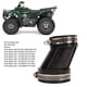 thumbnail image 3 of Bota de tubo de entrada de aire conducto de entrada de aire ATV fácil de usar 14073-1312 antigrietas para Bayou 220 KLF220 250 KLF250 ANGGREK Otros, 3 of 8