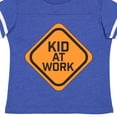 thumbnail image 4 of Inktastic Kid at Work Construction Sign Boys or Girls Toddler T-Shirt, 4 of 5