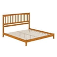 thumbnail image 2 of Mission Queen Solid Wood Low Profile Platform Bed in Light Toffee, 2 of 10