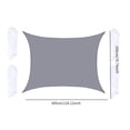 thumbnail image 3 of Toldo de sombra DYNWAVEMX para exteriores gris 200 cm x 300 cm, 3 of 8