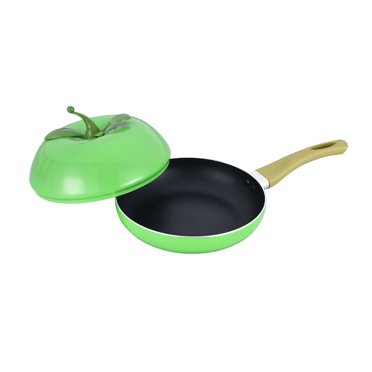 Lipstore Non Stick Frying Pan Home Induction Cooker Compatibility with Handle Skillet Shaped