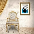 thumbnail image 3 of Mollie B. 14x18 Gold Ornate Wood Framed with Double Matting Museum Art Print Titled - Home is Where the Cat is, 3 of 4