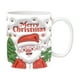 thumbnail image 2 of Taza navideña inflada con diseño de muñeco de nieve, taza de Papá Noel inflada de 15 oz y 11 oz., 2 of 5