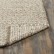 Beautiful Woven Boucle Scatter Rug by Drew Barrymore, 27 x 45, Ivory/Brown