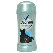 Women Ultra Clear Pure Clean Invisible Solid Anti-Perspirant & Deodorant by Degree for Women - 2.6 oz Deodorant