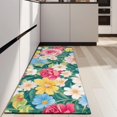thumbnail image 4 of Pioneer Flower Floral Print Pattern Kitchen Rug Mat,Kitchen Runner Rugs Non Skid Washable,Decorative Kitchen Floor Mats for Kitchen,Sink,Laundry,17"X47", 4 of 5