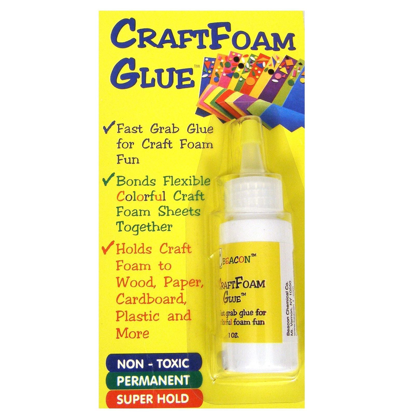  BEACON Felt Glue - Fast Fix for All Felt Projects, Non-Toxic,  Dries Clear, Great for Kids, Washer-Friendly, 4-Ounce