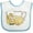 White and Blue, variant on Inktastic Fresh Lemonade Boys or Girls Baby Bib