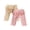 Multicolor, variant on RUINIXCW Baby Girl Ruffle Pants 2 Pack Cute Solid Color Elastic Waist Trousers