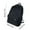 Black, variant on Outdoor Backpack | Canvas & Polyester | Large Capacity | Ergonomic Straps | Multiple Compartments | Stylish Design | Fits 17" Laptop | Water Resistant | Black or White | 45x33x13cm | 1 Pack