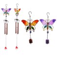 thumbnail image 2 of Wind Chime Ornament Creative Butterfly Wind Bell Hanging Decoration for Home, 2 of 9