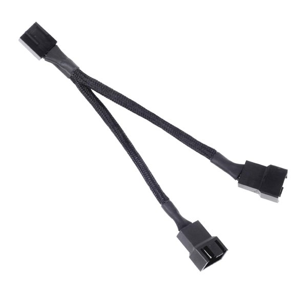 Silverstone Technology Sst-Cpf01-Usa Divisor Pwm 2 A 1 En Funda Negra Cpf01-Usa
