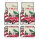 thumbnail image 1 of Balery Merry Christmas 1 Juego de 4 Alfombrillas para Auto, Revestimientos de Caucho Resistente, Diseño Antideslizante, 1 of 7