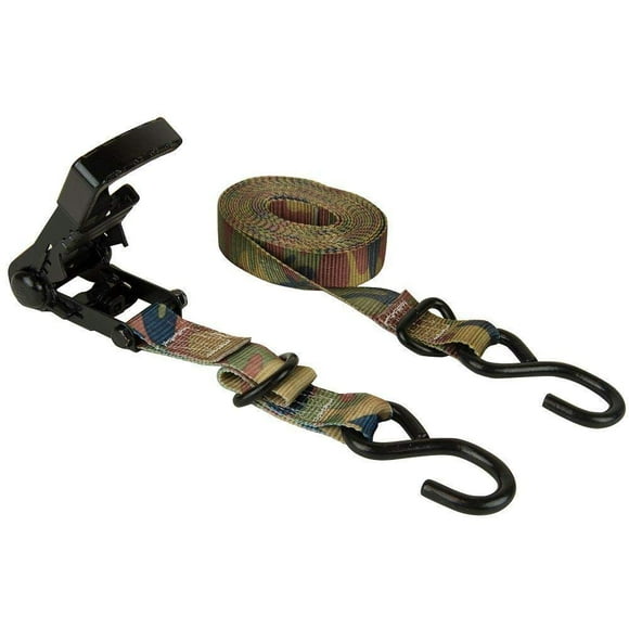 Trinquete Tie-Down KEEPER 47356, 4,9 m, 2 unidades, camuflaje Ergo-Torque