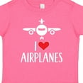 thumbnail image 4 of Inktastic Plane I Love Airplanes Boys or Girls Toddler T-Shirt, 4 of 5