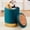 Blue Green, variant on Casa Pura Furniture Elegant Storage Ottoman with Decorative Wooden Lid Modern Stylish Storage Solution for Living Room, Bedroom, and More