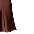 thumbnail image 4 of LYMAYTER Women's Satin High Waist Skirt‌ Luxury Party Long Skirt Date Dinner Maxi Skirts for S-XL, 4 of 8