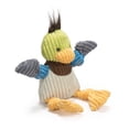 thumbnail image 1 of Juguete de Peluche para Perro HuggleHounds Dillie Duck Knottie Pequeño, 1 of 9