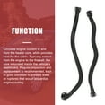 thumbnail image 4 of Unique Bargains 1 Pair Crankcase Lower Breather Hose for BMW 550i No.11157575641/11157575640/11157646086/11157646087, 4 of 7