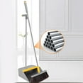 thumbnail image 7 of Summer Savings Clearance! InsCrazy Broom and Dustpan Set for Home 2-in-1 Set Stainless Steel Handle Combo Set for Home Office Houshold Cleaning Supplies 37 inches, 7 of 7