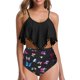 thumbnail image 2 of Moda mujer estampado Sexy Bikini push-up acolchado traje de baño traje de baño conjunto de ropa de playa Fridja  nalpqowj54129, 2 of 3