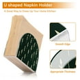 thumbnail image 5 of Yayeee Napkin Holder for Table Kitchen Paper Tissue Organization, Dark Green Plants, 5 of 8