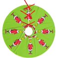 thumbnail image 1 of Cartoon Christmas Tree Skirt 36 Inch Christmas Tree Mat Christmas Decorations Cute Funny Cartoon Pattern for New Year Holiday Fun Party Home Ornaments, 1 of 8