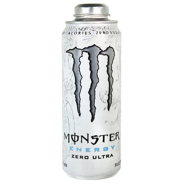 Monster Energy Ultra Zero, 24 Oz Cans, Pack of 12, Citrus Flavor