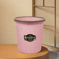 thumbnail image 5 of Qholemyo Pressure Trash Can Household Kitchen Large Plastic Basket Bedroom Bathroom Classification Small Trash Bucket Indoor Kitchen Waste Bin, 5 of 6