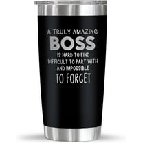 Boss Gifts For Men - Christmas,Birthday Gifts For Boss,Employee Appreciation,Thank You Gifts For Coworkers,Leader,Manager,Boss Gifts For Men - 20 Oz Stainless Steel Tumbler