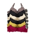 thumbnail image 1 of Paquete de Brasier Adda Lingerie Modelo Martha, Estilo con varilla y encaje, Colores surtidos, 1 of 5