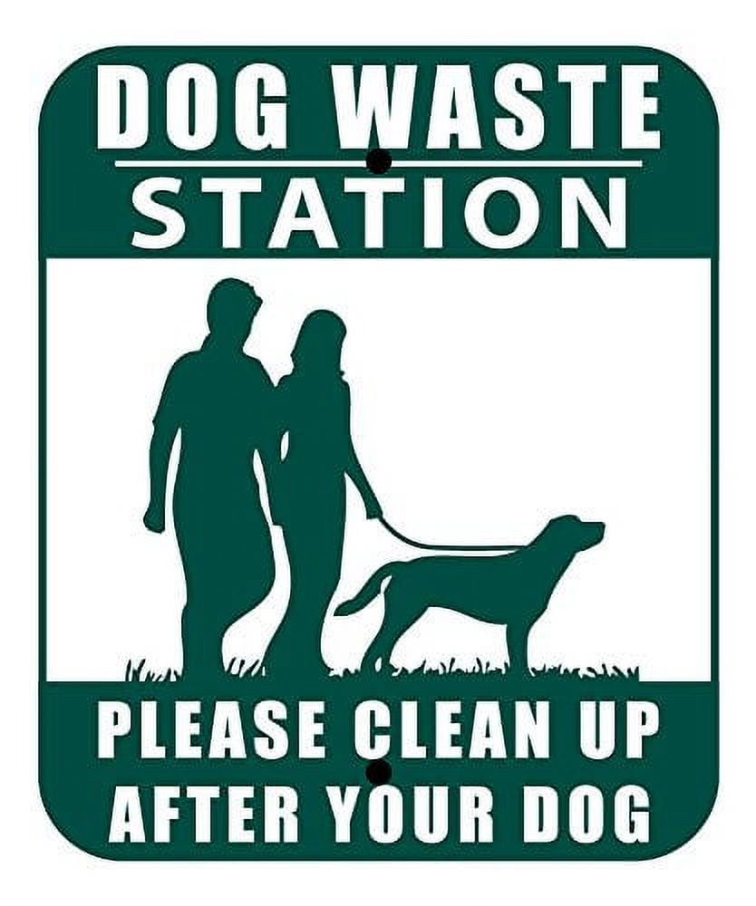 Standard Dog Waste Station / Tie_Handle Roll (Matte Green)