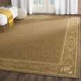 thumbnail image 2 of Safavieh Courtyard Derek Oriental Indoor/Outdoor Area Rug, Brown/Natural, 6'7" x 6'7" Square, 2 of 16