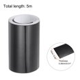 thumbnail image 2 of Uxcell Molding Trim Gap Sealing Tape 3.94" x 16.4ft Self Adhesive Home Decorative Trim Black, 2 of 5